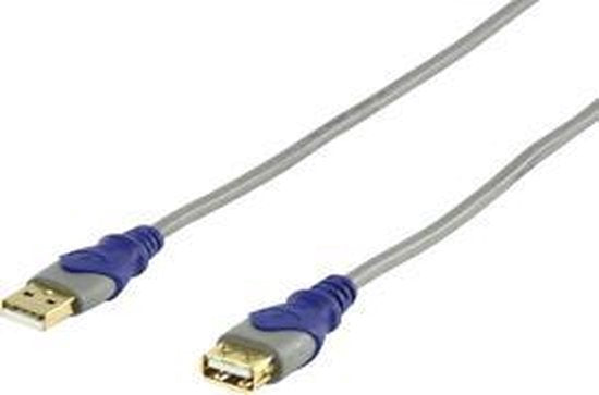 HQ USB A female USB-A verlengkabel 3 mtr