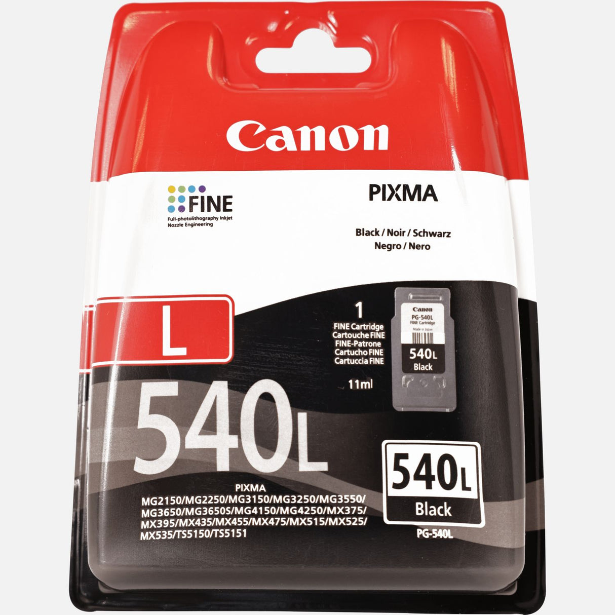 CANON PG-540L Black Ink Cartridge 300P