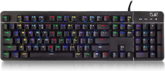 Ewent PL3350 Mechanisch Gaming Toetsenbord met RGB-verlichting