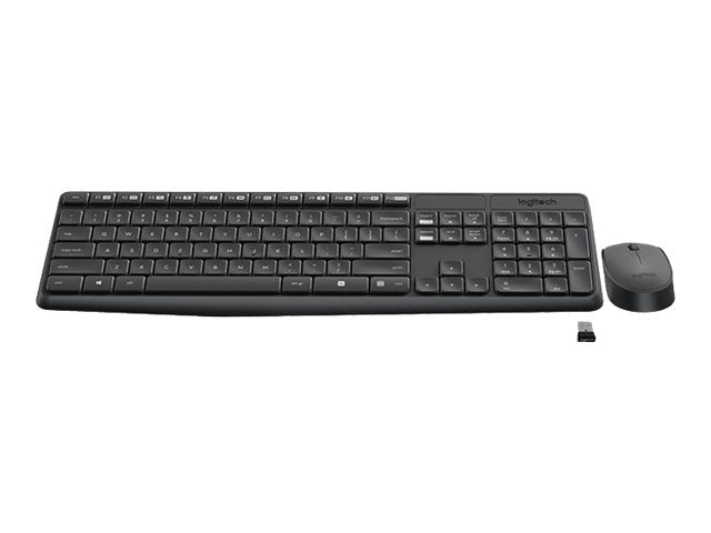 LOGITECH MK235 wireless Keyboard + Mouse Combo Grey