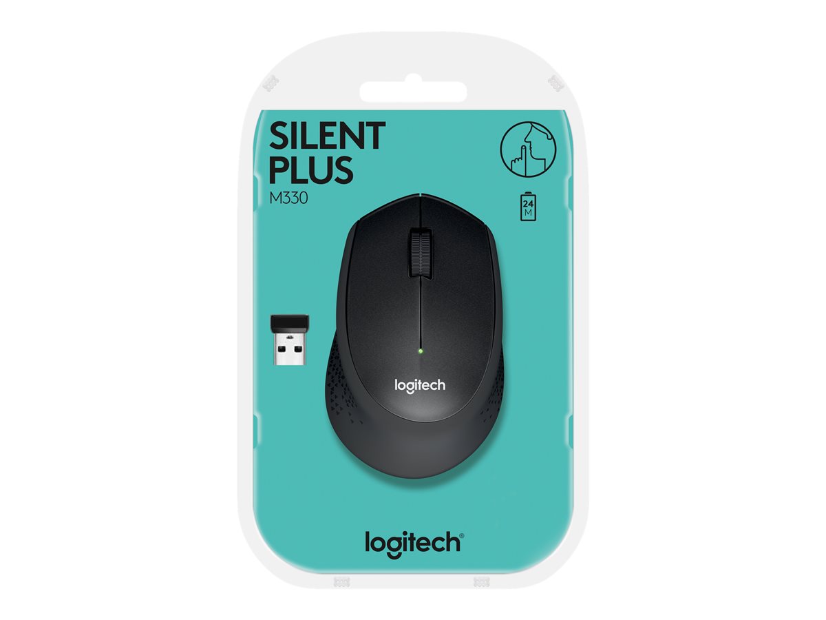 Logitech M330 Silent Plus, 1000 dpi