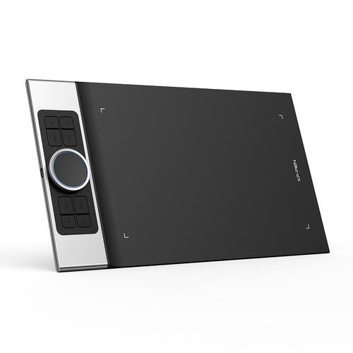 XPPen Deco Pro MW grafische tablet Zwart, Zilver 5080 lpi 279,4 x 152,4 mm Bluetooth