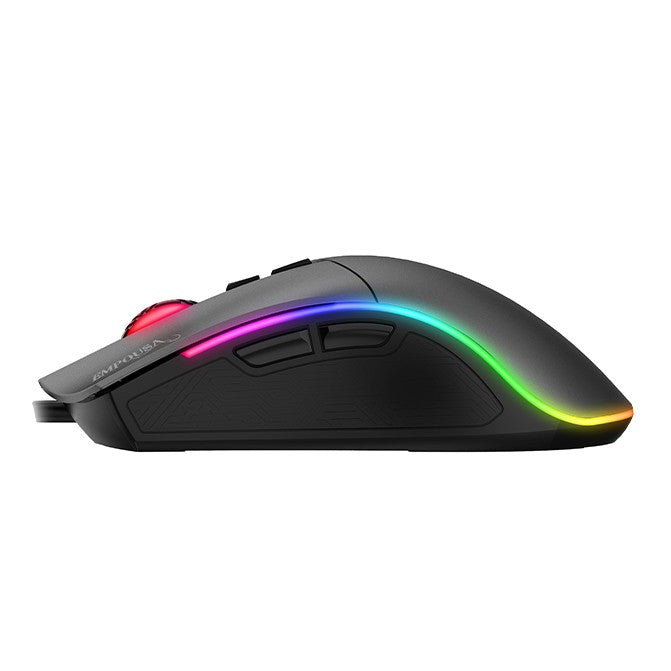 INCA Gaming Muis IMG-GT19 4800 DPI, RGB, 7 Tasten, USB, SW retail