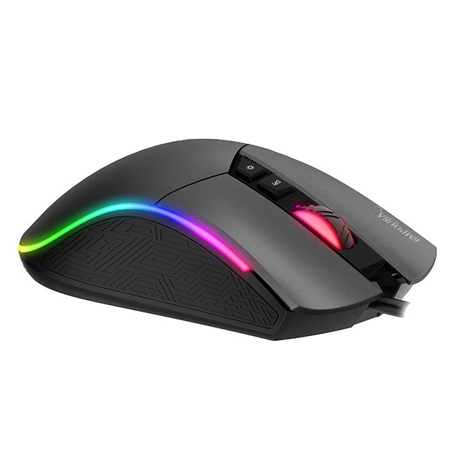 INCA Gaming Muis IMG-GT19 4800 DPI, RGB, 7 Tasten, USB, SW retail
