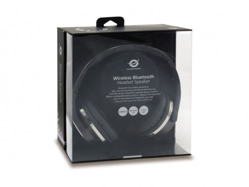 CONCEPTRONIC Headset Bluetooth inkl. Speaker zwart Eligio