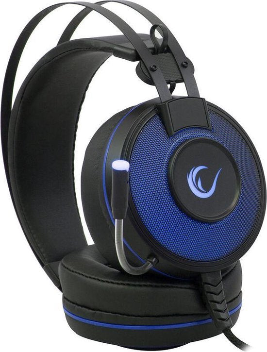 Rampage Gaming Headset ALPHA-X -Dolby 7.1 Surround Sound - PC-PS4-XBOX One - SN-RW66-Blauw