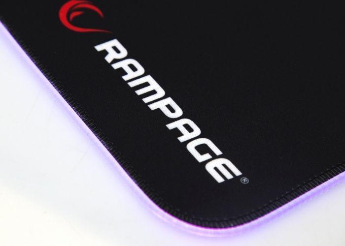 Rampage MP-18 RGB gaming muismat - 355x255x3 mm chroma