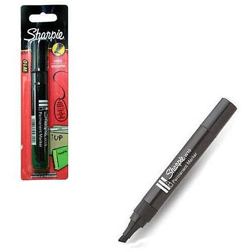 Sharpie markeer stift  W10 Chisel zwart