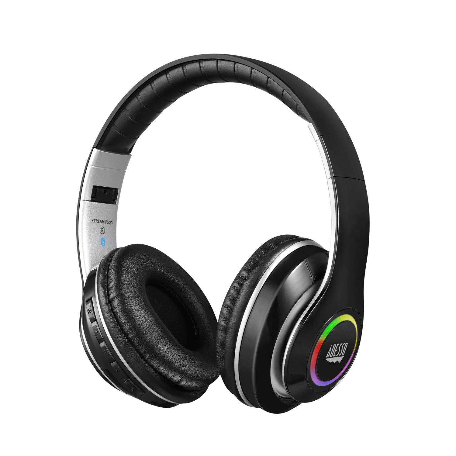 Adesso Xtream P500 Bluetooth Stereo Headphones with Built-in Microphone