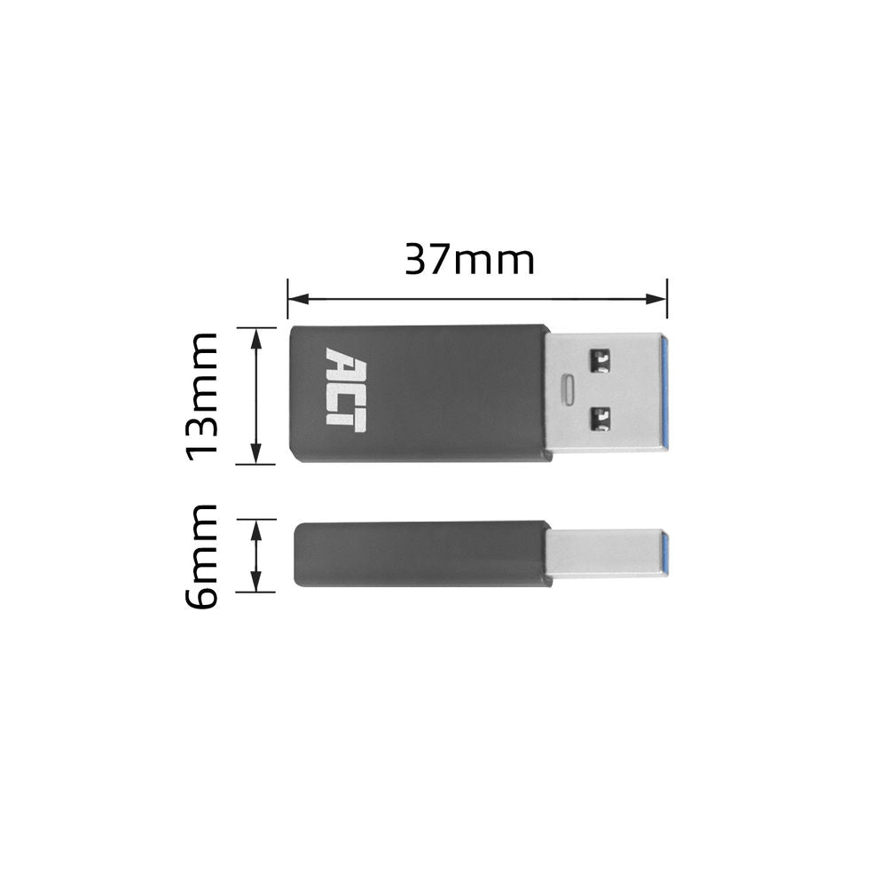 Act AC7375 USB-A naar USB-C adapter