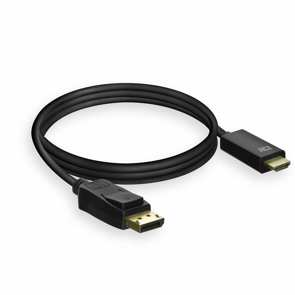 Act AC7550 DISPLAYPORT M - HDMI M, 1.8M