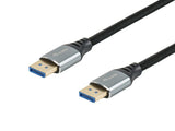 Equip DisplayPort 2.1 Premium 16K/60Hz St/St 2.00m zwart