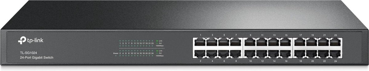 Switch TP-Link 48,3cm TP-Link TL-SG1024 24 poorts switch gigabit