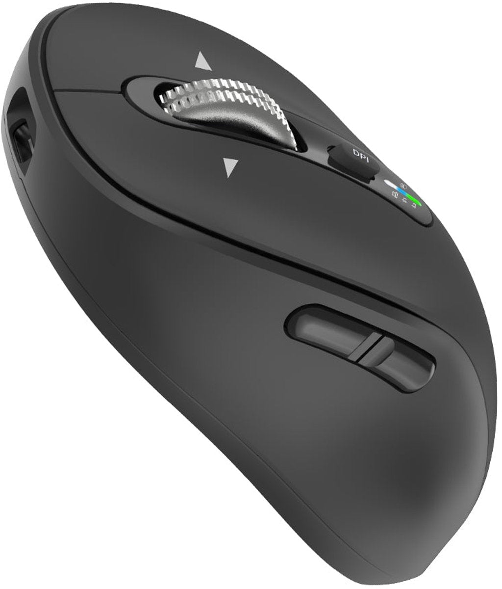 Rixus RXWM03 Aero Compact Mouse oplaadbaar Black