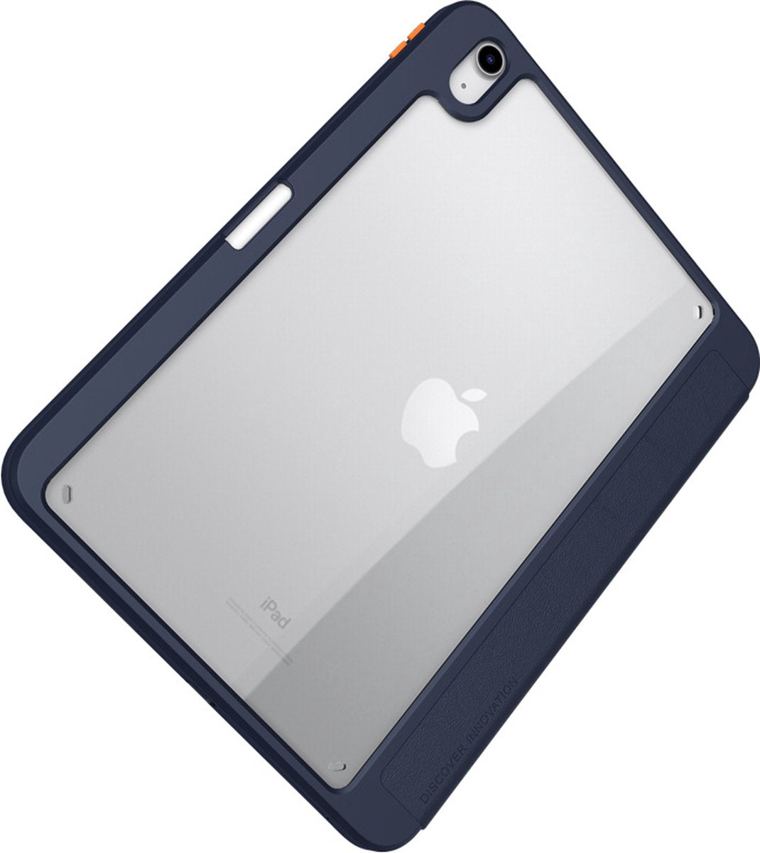 Nillkin - Tablethoes geschikt voor iPad 10.9 (2022) - iPad hoes Met Sleep/Wake-up Functie - Trifold Hoes - Met Pencil Houder en Stand functie - Donker Blauw