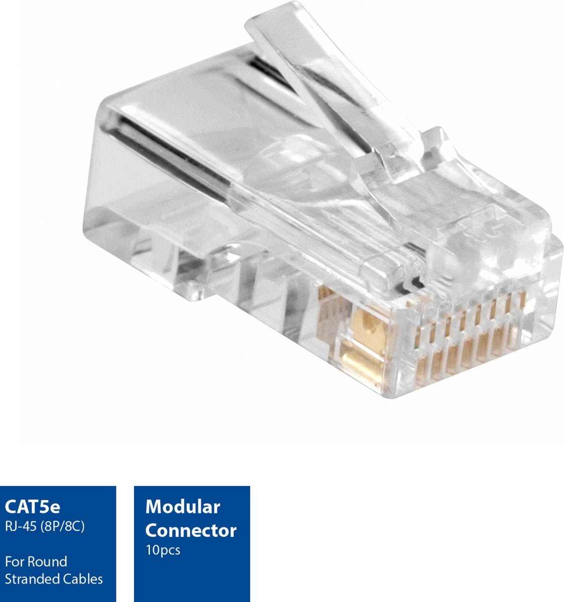 Act AC4110 MODULAR CONNECTOR RJ45 (10ST.)