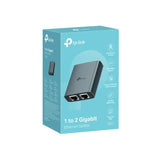 TP-Link EH210 network splitter 2 poorts Zwart