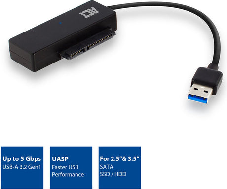 Act ac1515 USB 3.1 TO 3.5" SATA ADAPTER