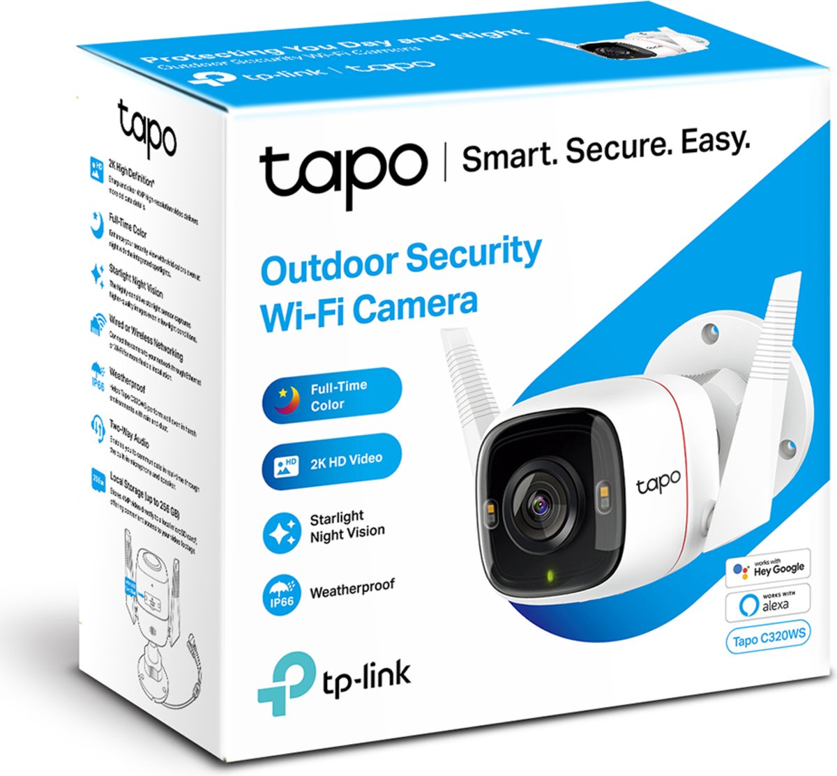 TP-Link IPCam Tapo C320WS Outdoor Security Wi-Fi Camera