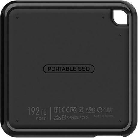 Silicon Power Portable SSD 1TB SSD USB 3.2 PC60 zwart