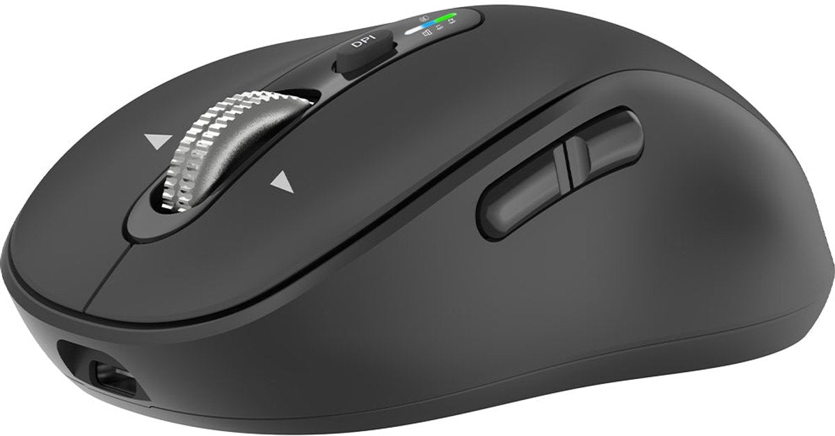Rixus RXWM03 Aero Compact Mouse oplaadbaar Black