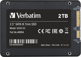 SSD 2TB Verbatim Vi550 S3 Phison 2,5" (6.3cm) SATAIII intern