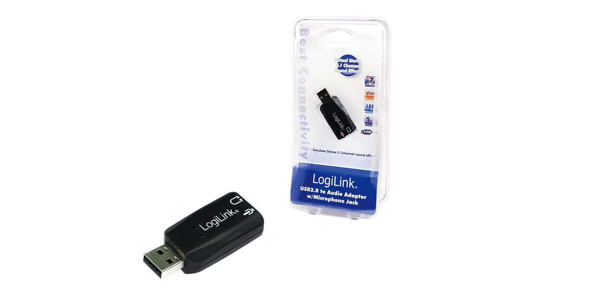 LogiLink USB Soundkaart 5.1 kanalen