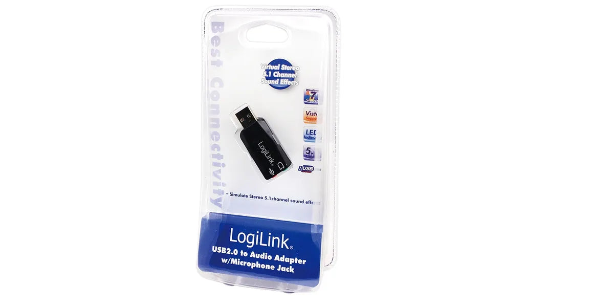 LogiLink USB Soundkaart 5.1 kanalen