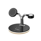 Rixus RXWC40 3 in 1 Wireless Charging Dock