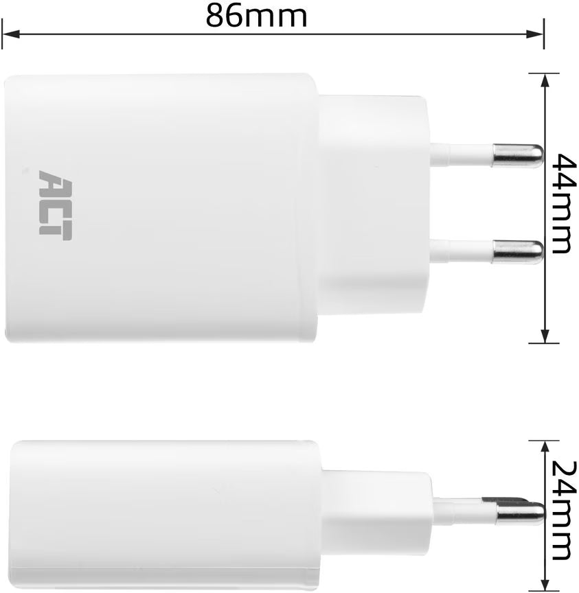 EWENT ew1320 USB-C Fast Charger 20W for Tablet and Smartphone ( AC2100 )