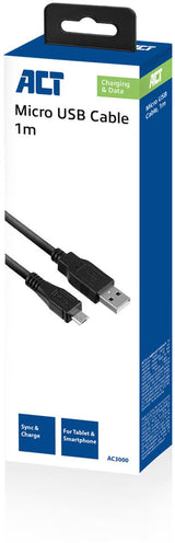 Ewent ew9628 Micro USB Connection Cable 1.0 Meter ( AC3000 )