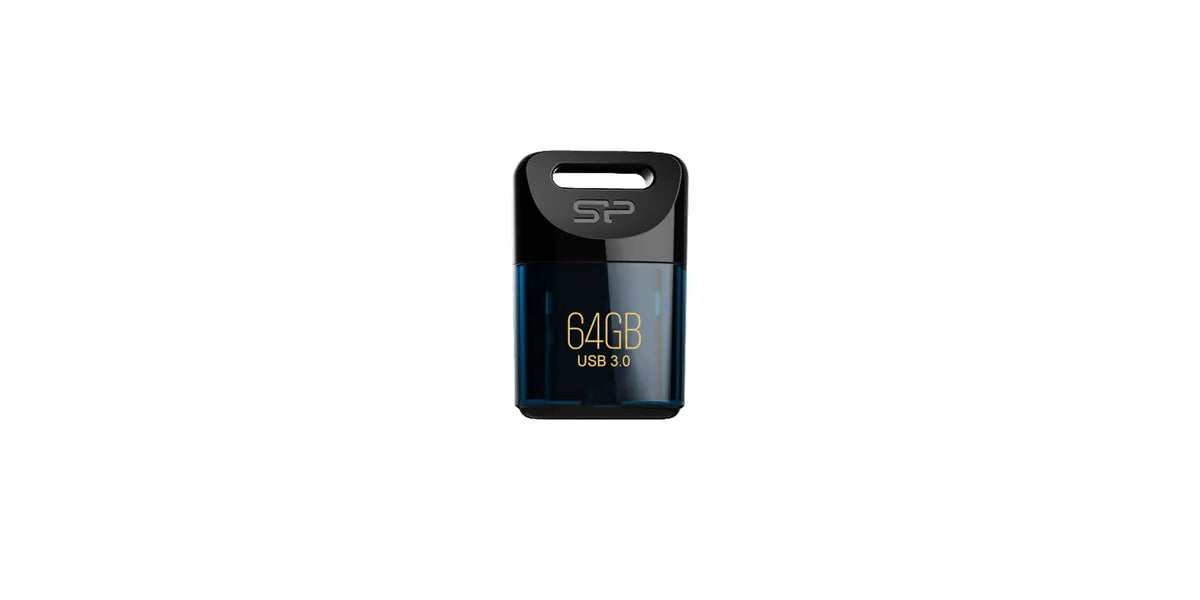 Silicon Power 64GB Jewel J06 COB USB 3.1 compacte flashdrive Donkerblauw