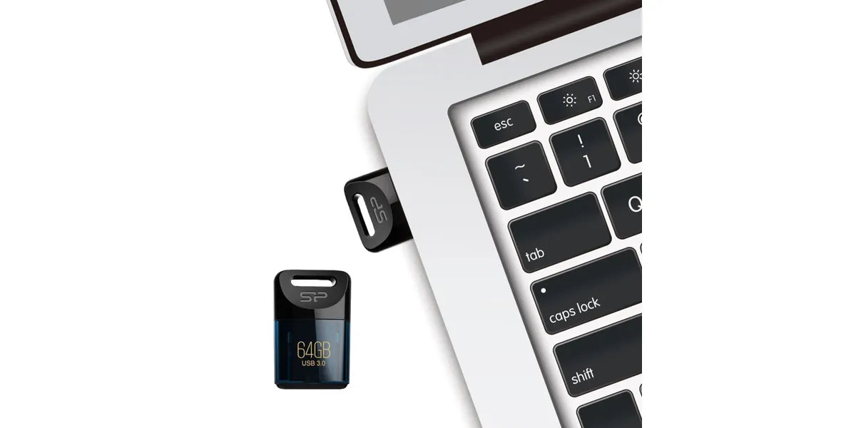 Silicon Power 64GB Jewel J06 COB USB 3.1 compacte flashdrive Donkerblauw