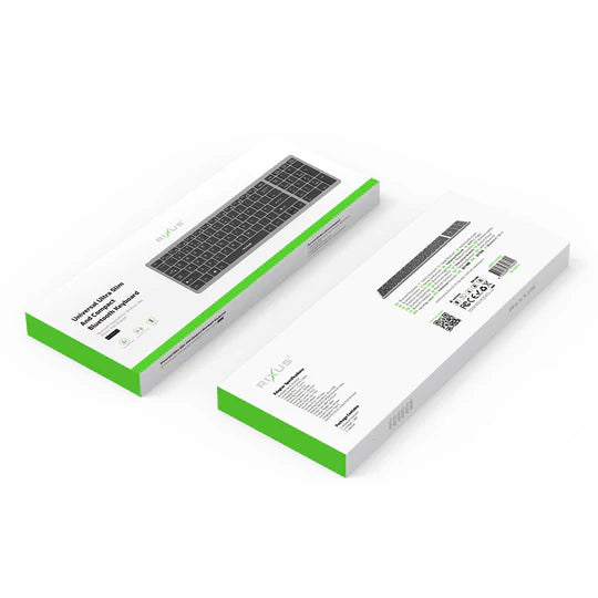 Rixus RXWK02 Universeel Ultra Dun Bluetooth Toetsenbord