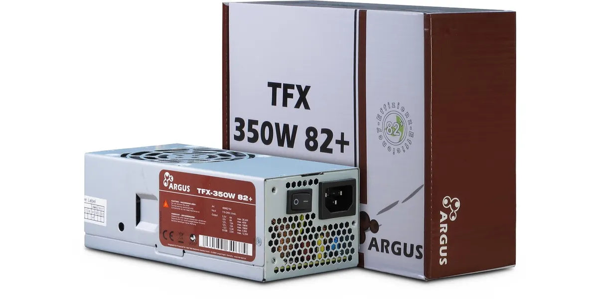 Inter-Tech TFX-350W power supply unit 20+4 pin ATX ATX Grijs
