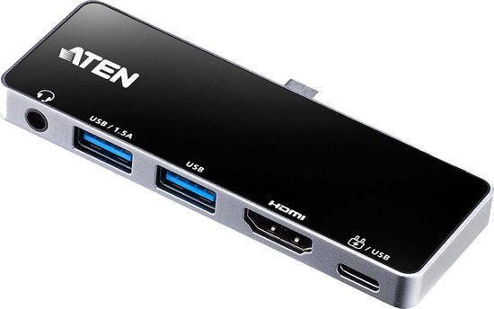 Aten USB-C Travel Dock 5 in 1 with Power Pass Through