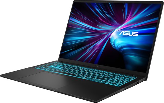 ASUS V16 FX3607VM-RP078WS Intel Core 7 240H Laptop 40,6 cm (16") WUXGA 16 GB DDR5-SDRAM 1 TB SSD NVIDIA GeForce RTX 5060 Wi-Fi 6 (802.11ax) Windows 11 Home