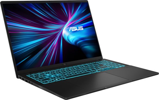 ASUS V16 FX3607VM-RP078WS Intel Core 7 240H Laptop 40,6 cm (16") WUXGA 16 GB DDR5-SDRAM 1 TB SSD NVIDIA GeForce RTX 5060 Wi-Fi 6 (802.11ax) Windows 11 Home