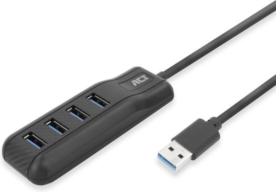 ACT USB-A hub 3.0, 4 poorts USB-A AC6320