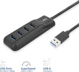 ACT USB-A hub 3.0, 4 poorts USB-A AC6320