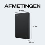 Seagate Expansion STKM2000400 externe harde schijf 2 TB USB Type-A 3.2 Gen 1 (3.1 Gen 1) Zwart