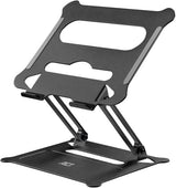 ACT Laptopstandaard, aluminium, inklapbaar, traploos in hoogte verstelbaar AC8140