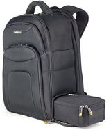 17.3" Laptop Rugzak met Verwijderbare Opbergtas voor Accessoires, Professionele IT Tech Backpack, Werk/Reizen/Pendelen, Ergonomische Computer Tas, Duurzaam Ballistisch Nylon, Notebook/Tablet Vakken NTBKBAG173