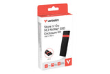 Verbatim M.2 NVMe SSD-behuizingsset