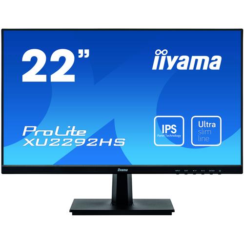 iiyama ProLite XU2292HS-B1 LED display 54,6 cm (21.5") 1920 x 1080 Pixels Full HD Zwart