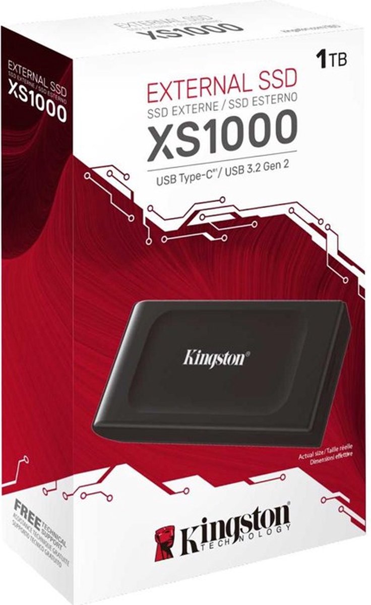 Kingston XS1000 - 1 TB Portable retail