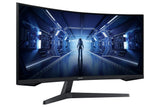 Samsung Odyssey C34G55TWWP 34" , 3440 x 1440 VA , 165Hz , Curved Gaming Monitor