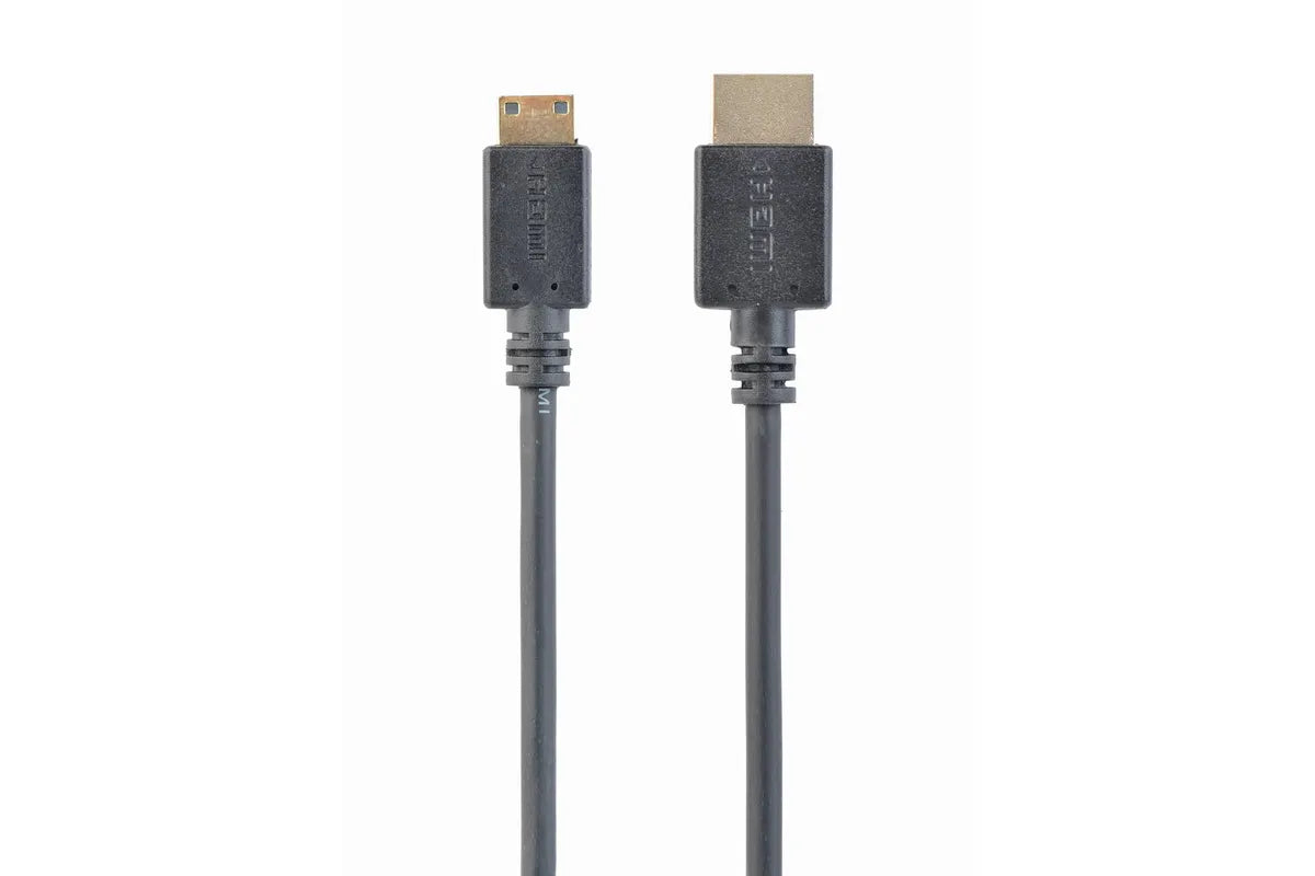 Gembird CC-HDMI4C-6 HDMI kabel 1,8 m HDMI Type A (Standaard) Mini HDMI Type C (Mini) Zwart