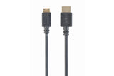 Gembird CC-HDMI4C-6 HDMI kabel 1,8 m HDMI Type A (Standaard) Mini HDMI Type C (Mini) Zwart