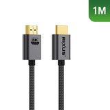 Rixus RXHU11 Premium HDMI-kabel 8K 1 mtr. Space Gray